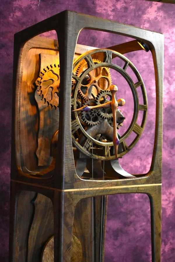 Open Frame Grandfather Clock #61 — Studio Seven Arts